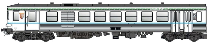 LS Models LS10530 - H0 - 2-tlg. Triebzug EAD X 4696, SNCF, Ep. IV - AC